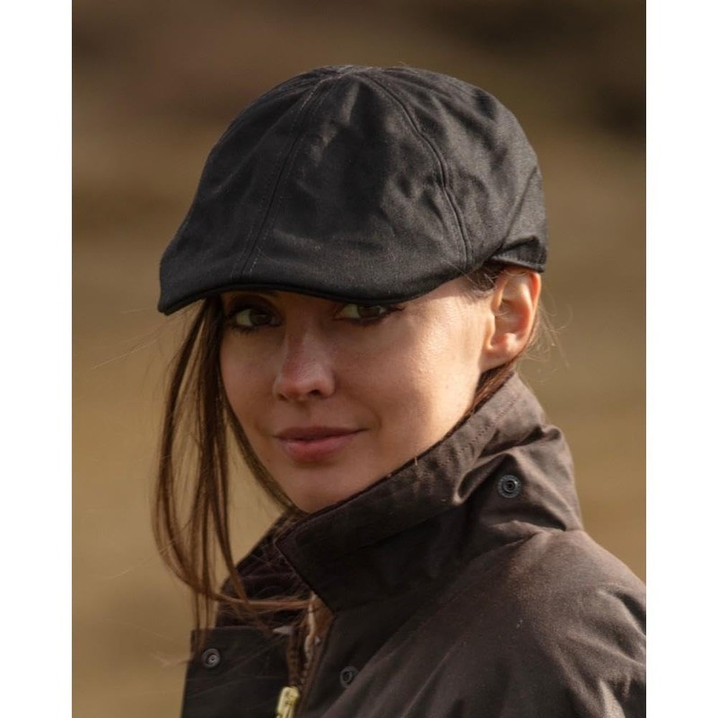 WALKER AND HAWKES - Premium Olive British Wax 6-Panel Bernard