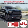 Molosicars Towing Hook Cover for 2007-2025 Chevy Silverado Accessories, 3pcs