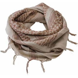 Mil-Tec Miltec Shemagh Unisex Adult Scarf, Coyote Brown, 110 cm x