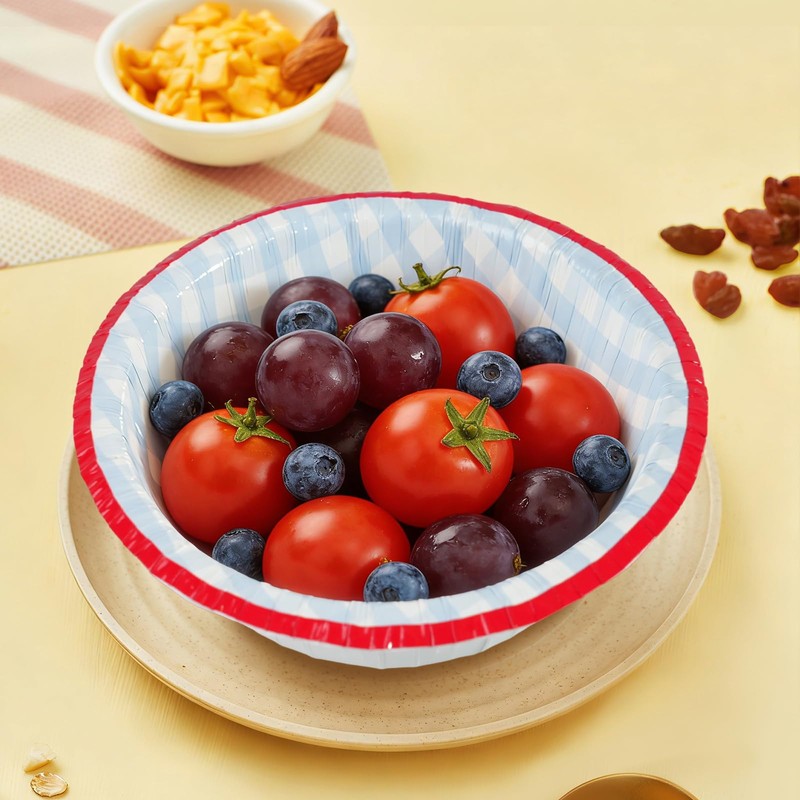 Cherypick Paper Bowls 8 oz/240 ml, 30 Pack Strong &
