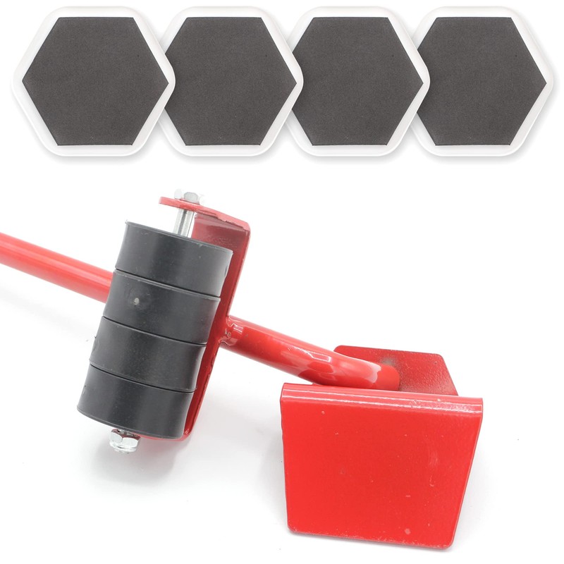 FISHTEC - Furniture Moving Kit - 1 Lever with Wheels