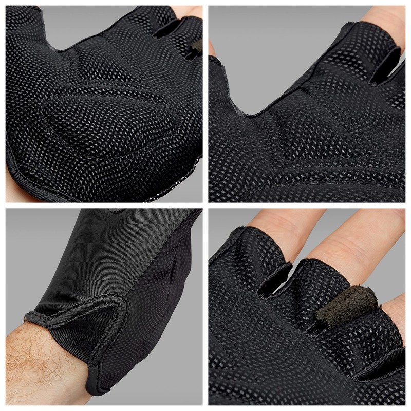 GripGrab Ride Beginners Short Finger Summer Cycling Gloves Padded Shock