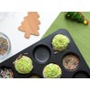 Dajar AMBITION Muffin Mould Muffin Baking Mould Licorice 12 Muffins