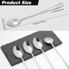 7.7 Inch Ice Tea Spoons Long Handle Cocktail Spoon Ice