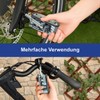 Semptec Urban Survival Technology 2er-Set 16in1-Fahrrad-Multitool-Werkzeug, Reifen-Reparatur-Set, Tasche