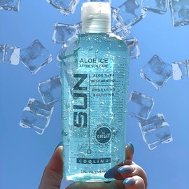 Sun Laboratories By Giesee Paquete De 3 Geles De Aloe Vera Sun Laboratories De 8 Onzas Líquidas - Gel Orgánico De Aloe Vera - Cuidado Post-Solar Puro Y Natural, Alivio De Quemaduras Solar Gel De Aloe