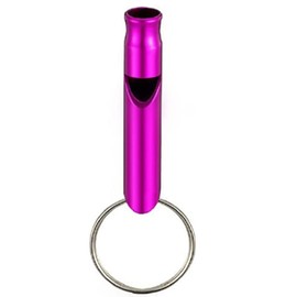 CABLEPELADO Survival Whistle | Emergency Whistle | Sports Whistle | Aluminium Alloy | Suitable for Outdoor Activities | Purple