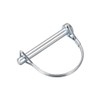 sourcing map Wave Locking Pin for Farm Trailer Lawn Garden
