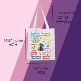 Joseph & The Amazing Technicolour Dreamcoat Tote Bag Joseph Musical Theatre Tote Joseph Musical Merch Joseph Quote (Joseph Tote)