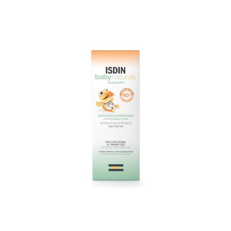 ISDIN Babynaturals Pomada Zn40 protectora contra las rozaduras del pañal