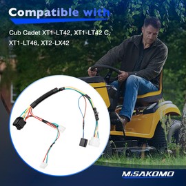 925-06261 Lawn Tractor Harness - Mower Wiring Harness Compatible with Cub Cadet XT1-LT42 XT1-LT46 XT2-LX42 - Lawn Tractor Harness Replaces 725-06261