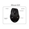 Adesso iMouse G25 - Wireless Ergonomic RF Laser Mouse
