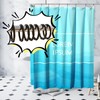 Qulable Shower Curtain Rings-12 Pack- Plastic Shower Curtain Hooks O-Shaped