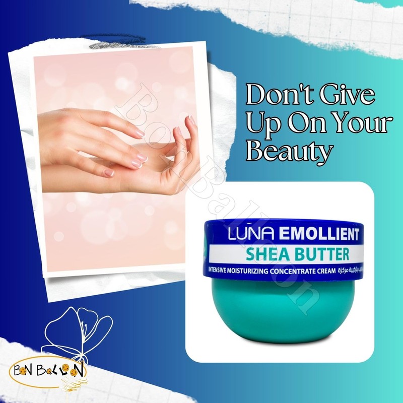 Luna Emollient Cream With Shea Butter a Concentrated Formula Enriched