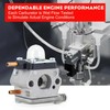 ​hiSpkNix C1U-K54A Carburetor for Mantis Tiller 7225 7222 7222M 7222E