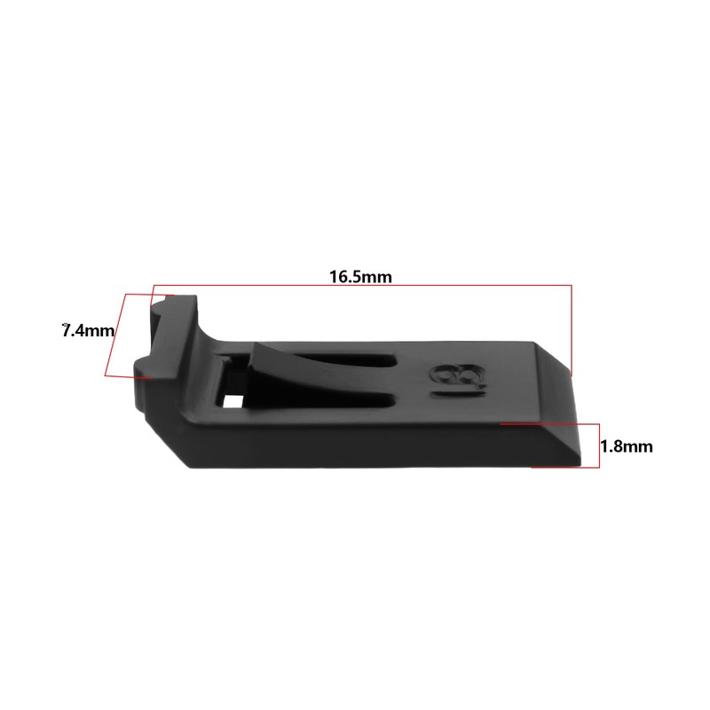ECSiNG 10x Hinge Restrictors Angle Stops Hinge Clip Compatible with