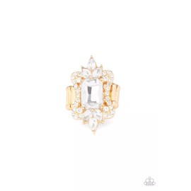 Paparazzi Things That Go Boom! Gold Ring - SMOKE AND PET-FREE HOME