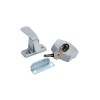 JR Products Camper Locking Entry Door Handle Silver Lock Latch Pop Up Trailer