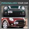 No Drill Front Bumper License Plate Mount Compatible with Mini