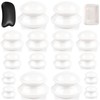 16 Pcs Silicone Cupping Therapy Sets 4 Sizes Professional Massage