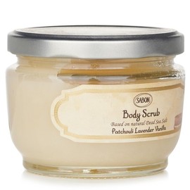 Sabon Body Scrub - Patchouli Lavender Vanilla 320g/11.3oz / 사봉 바디 스크럽 - 패츌리 라벤더 바닐라 320g/11.3oz