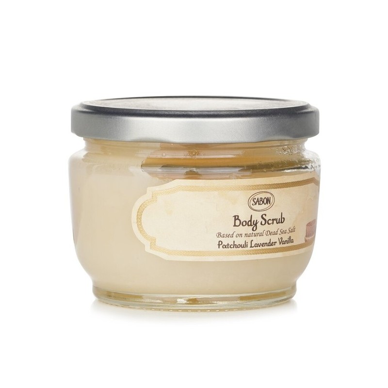 Sabon Body Scrub - Patchouli Lavender Vanilla 320g/11.3oz / 사봉