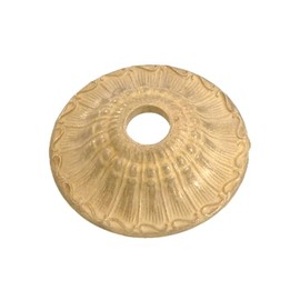B&P Lamp® Cast Brass Bobesche, 2" Dia.