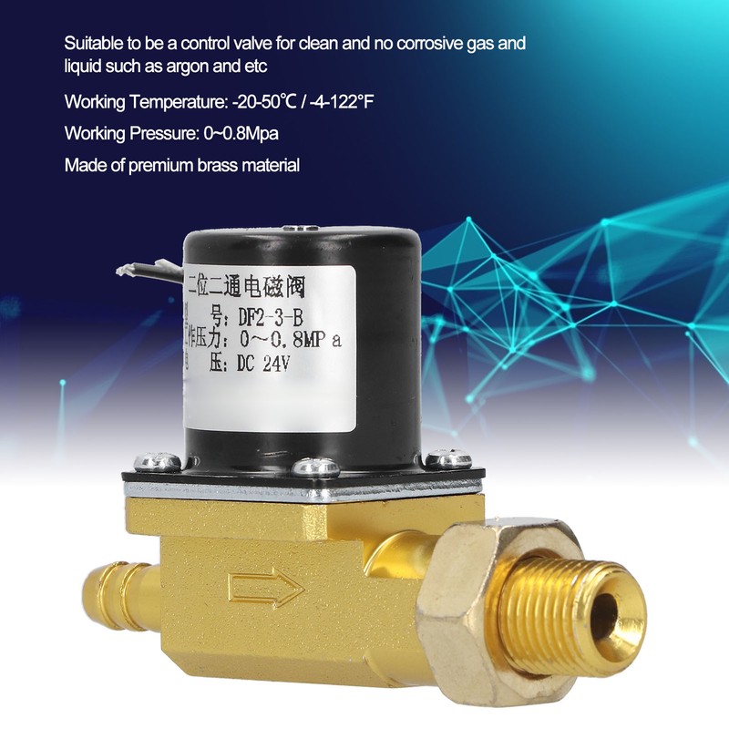 Electric Solenoid Valve Brass Electric Welding Machine Solenoid Valve for