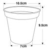 Whitefurze G04013 10cm Garden Pot - Terracotta (Set of 7)
