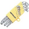 Mito Koki HBS900S L Type Hollow Wrench Ball Point Stubby Short Holder 9 Piece Set