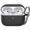 JETech Funda de Silicona para AirPods Pro 21, con Llavero,