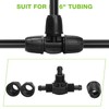 Bonviee 6 Pack 5/16 Inch Drip Irrigation Tee Connectors, Barbed