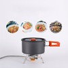 Split Gas Stove Portable Camping Stove Electron Ignition Outdoor Picnicking