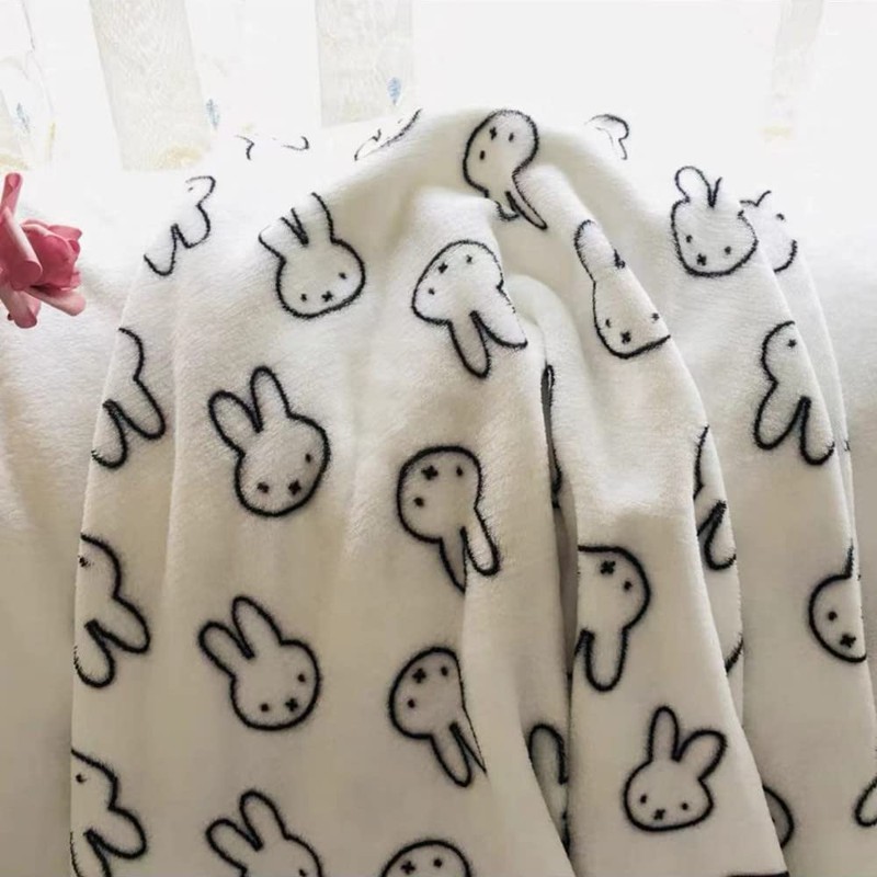 Blanket, Blanket, Flannel Blanket, Microfiber, Fluffy, Lightweight, Warm, Suitable for