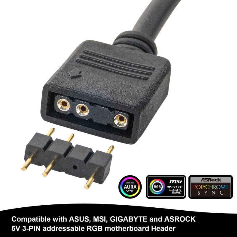 5 V 3 Pin Addressable RGB 1 to 4 Splitter