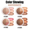 PHOERA Foundation, PHOERA Contour Palette, Farbtöne mit Highlighter, Bronzer und