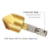 APLUS Countersink drill bits Hex Shank HSS Counterbore Reamer Countersink