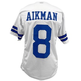 Troy Aikman Jersey White Dallas | Unisex Adult Sizes S-5XL Unsigned Custom Sewn Stitched