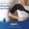 REVIX Shoulder Ice Pack Wrap, Ice Shoulder Brace for Rotator