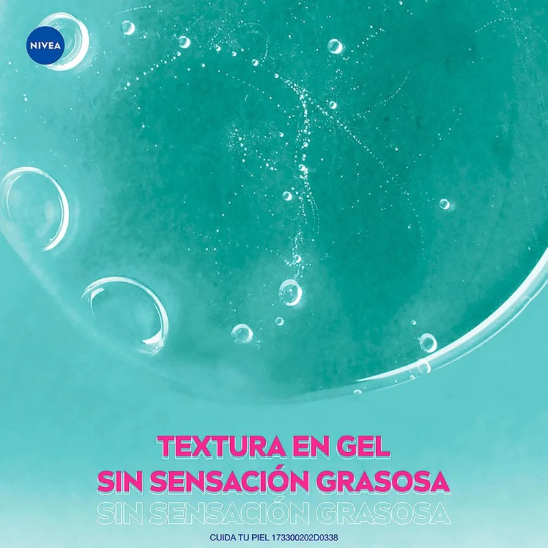 Nivea Gel Facial Refrescante con cido Hialurnico, Absorcin Rpida y