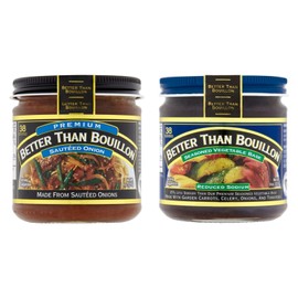 Better Than Bouillon Sauteed Onion Base + Reduced Sodium Vegetable Base (Variety Pack)