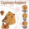 Capybara Backpack,Cute Capybara School Bag with Pencil Case and Capybara