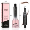 LOPHE Brow Fection Angled Brush, Dip Eyebrow Brush, Microblading Eyebrow