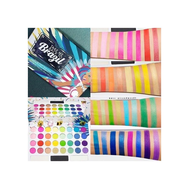 BH Cosmetics 35-Color TAKE ME BACK TO BRAZIL EyeShadow Palette