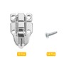 sourcing map 6Pcs Duck-Billed Toggle Hasp Latch with Padlock Hole,