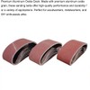 Tonmp 15 PCS 4" x 21" Premium Sanding Belts -