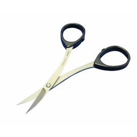 Kinugawa Company W-15 Stainless Steel Fashionable Scissors for Eyebrows, Split Ends, Point Eyelashes