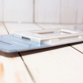 Brainerd White Beadboard Decorator Wall Plate Light Switch Insert by CustomPlates