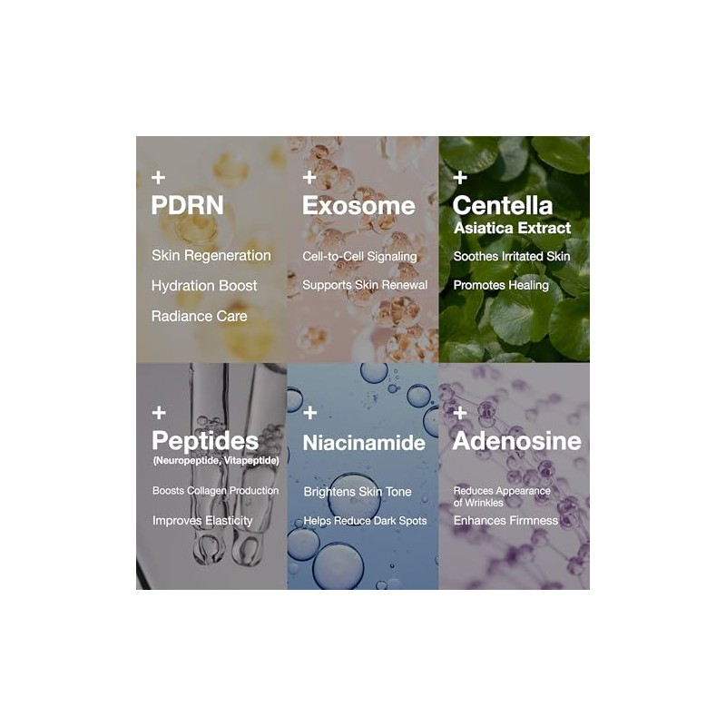 PDRN 1000 Plus Cream (Polydeoxyribonucleotide sodium) 20g - Made in