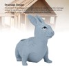 Rabbit Planter Animal Shaped Cartoon Succulent Plant Pot Garden Decoration